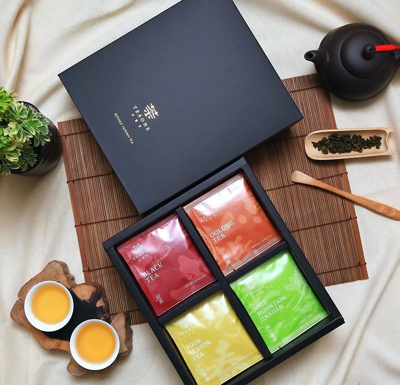 【团购优惠】TeaOne I 原叶茶包礼盒(6入/每盒24包) - 茶 - 新鲜食材 多色