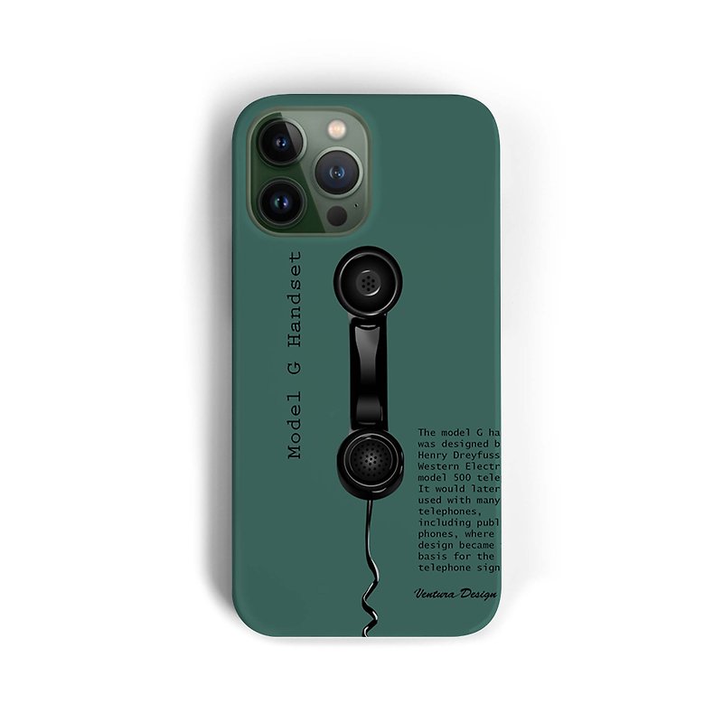青电话 iPhone/Samsung 手机壳 - 手机壳/手机套 - 塑料 绿色