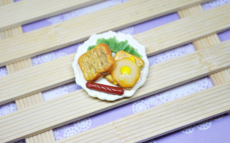 ➽黏土系列-欧式早餐-➪磁铁系列 #冰箱磁铁# #黑板磁铁# #Fake Food# - 冰箱贴/磁贴 - 粘土 橘色