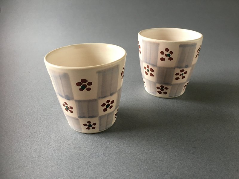 梅絵フリーカップ - 茶具/茶杯 - 瓷 白色