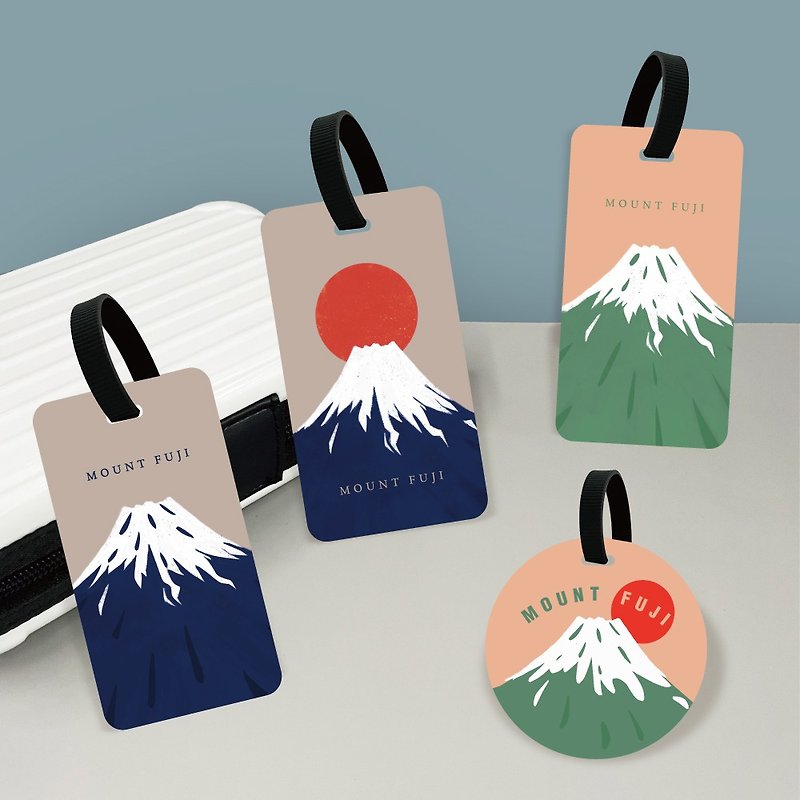 名胜系列【Mt. Fuji日本富士山】行李吊牌 (一套两片) - 行李吊牌 - 环保材料 