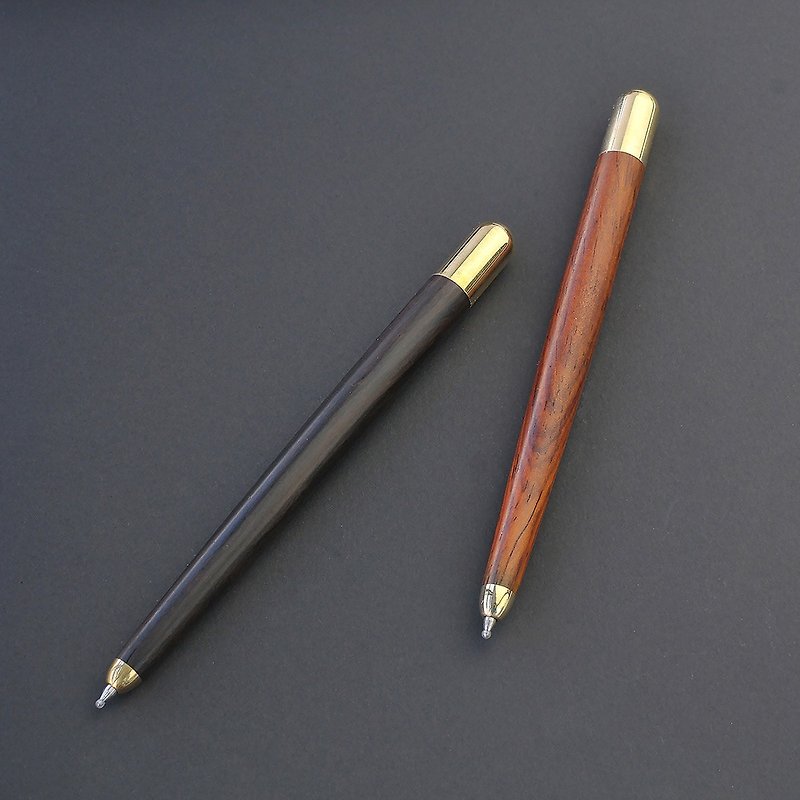 玄笔檀木中性笔学生老师私人定制刻字签字笔教师节生日礼物 - 其他书写用品 - 木头 