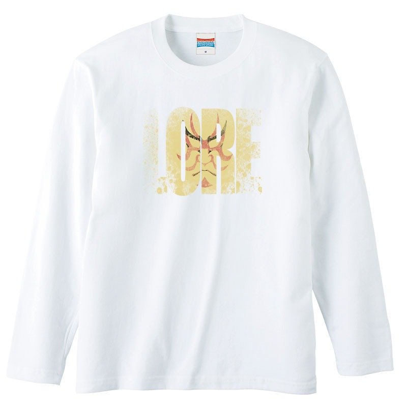 ロングスリーブTシャツ / LORE - 男装上衣/T 恤 - 棉．麻 白色