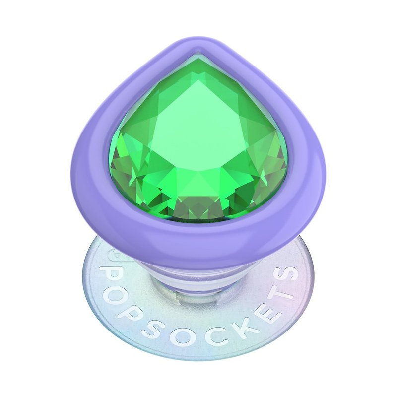 PopSockets 泡泡骚 手机气囊支架 -绿水晶泪珠 - 手机配件 - 塑料 多色