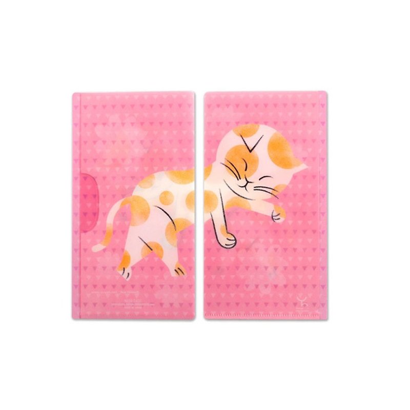 日本 Prairie Dog 抗菌口罩夹 - 小猫 - 口罩 - 塑料 粉红色