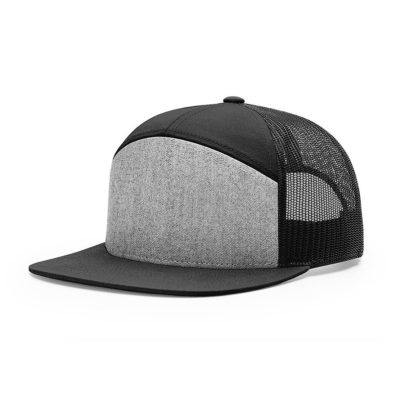 【Richardson】7 Panel Cap 灰-定制化168-28 - 帽子 - 棉．麻 灰色