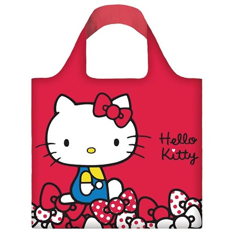 LOQI-Hello Kitty红 - 侧背包/斜挎包 - 塑料 红色