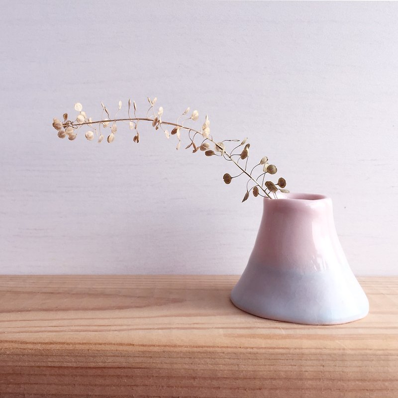 粉红小火山 花器 - 花瓶/陶器 - 瓷 粉红色