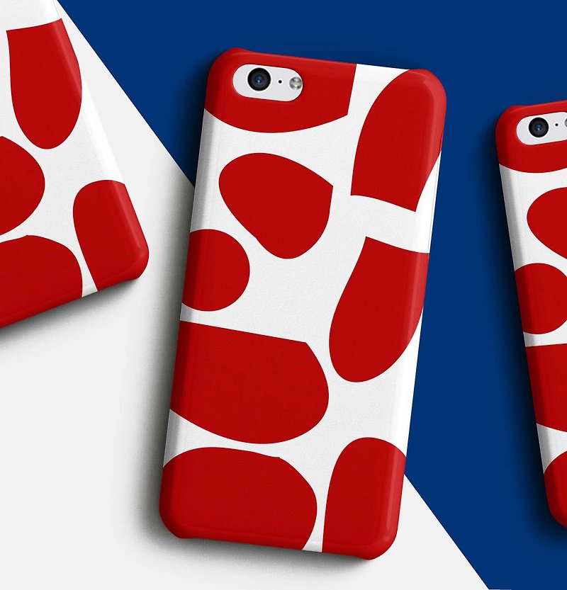 Red cow Phone case - 手机壳/手机套 - 塑料 红色