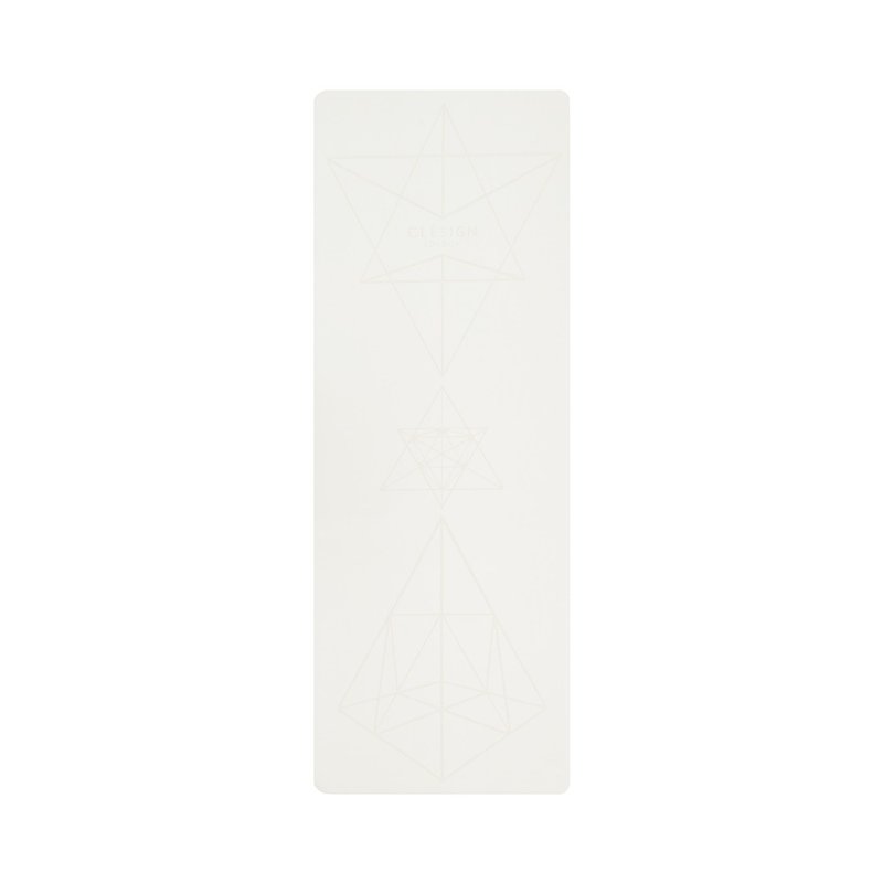 【Clesign】COCO Pro Travel Mat 旅行瑜珈垫 1.2mm - Pure White - 瑜珈垫 - 其他材质 白色