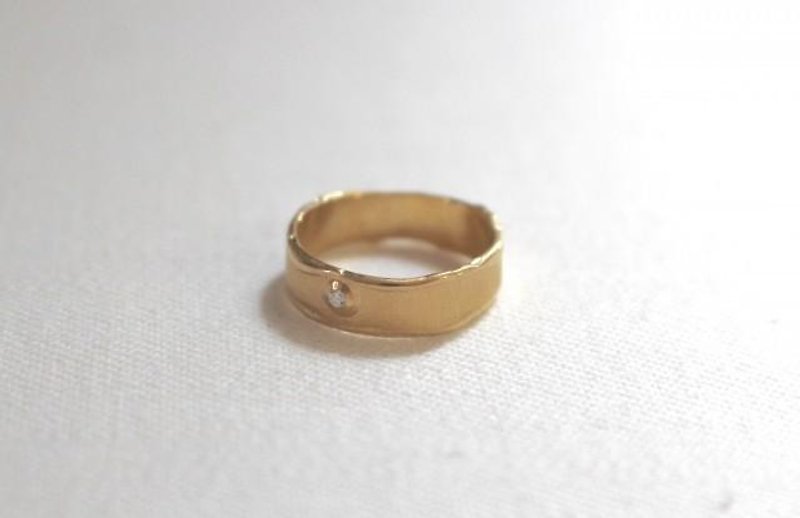 Obi リング ゴールド色・細 - 戒指 - 其他金属 金色
