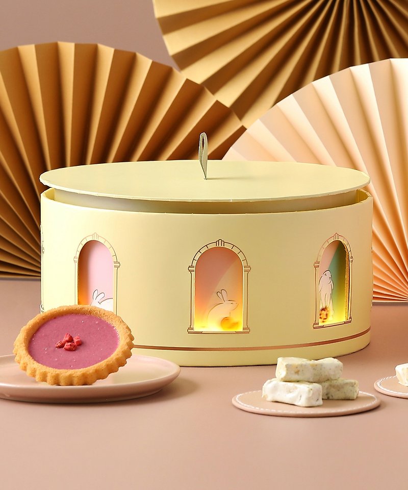 【春节限定】旋转梦想宝盒 - 蛋糕/甜点 - 新鲜食材 金色