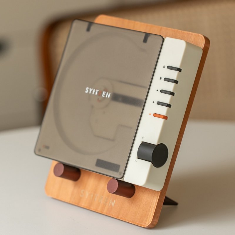 赛塔林 Syitren R300 CD player 置放架 展示架 - 置物架/篮子 - 木头 白色