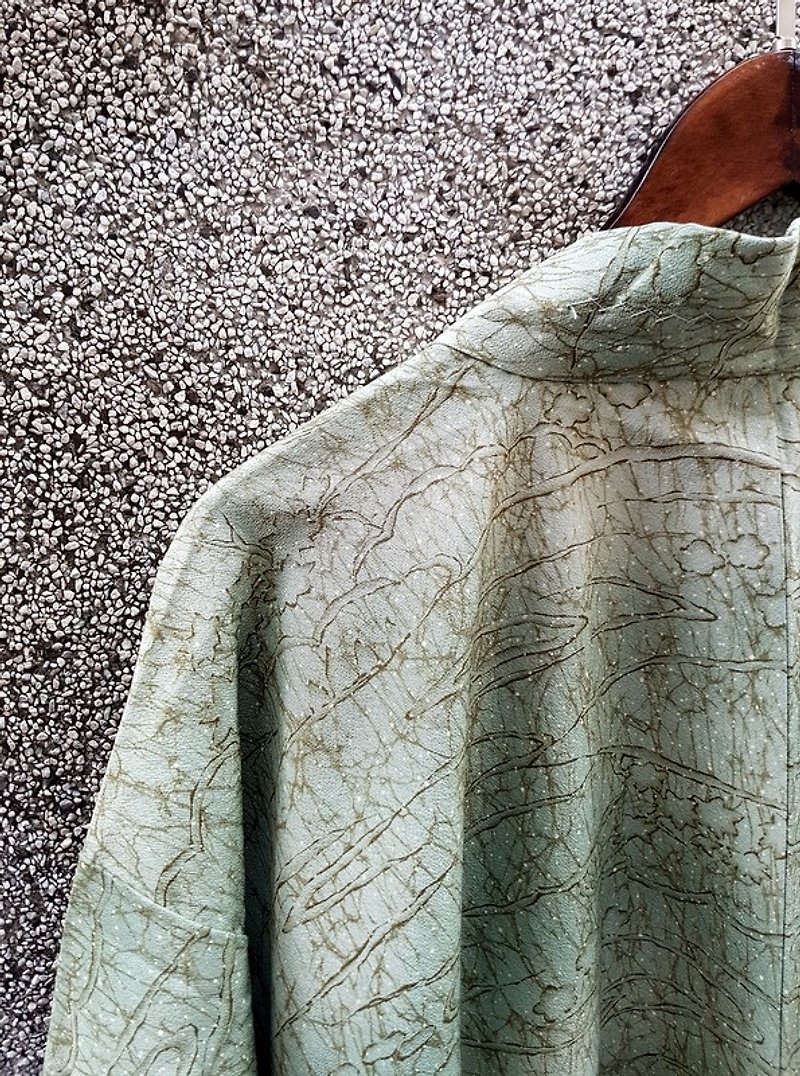 小龟葛葛 - 日本 传统和柄式花纹 手工缝制 羽织和服外套 - 女装休闲/机能外套 - 棉．麻 