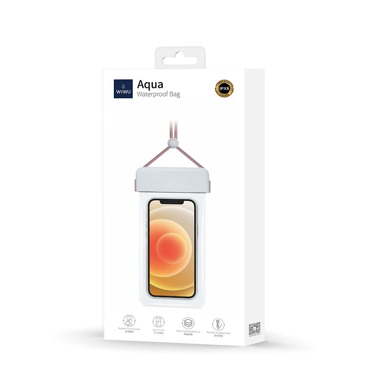 WIWU-Aqua 手机防水袋 - 手机配件 - 其他金属 白色