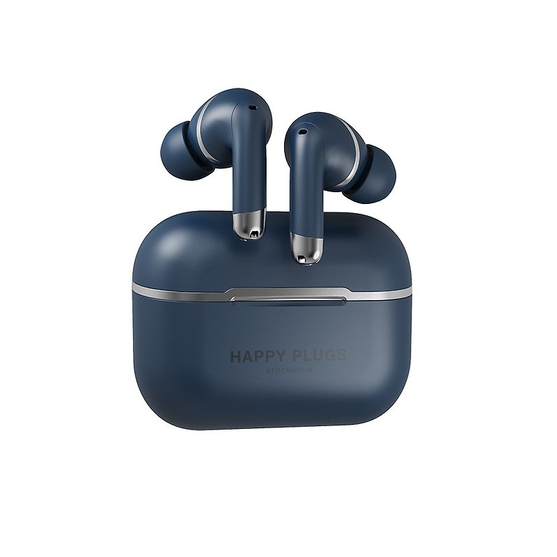 Happy Plugs Air 1 ANC真无线蓝牙降噪耳机-海军蓝 - 耳机 - 塑料 蓝色