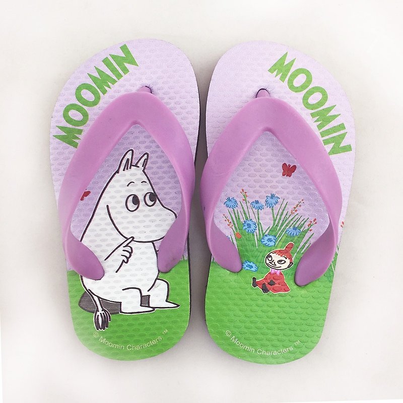 Moomin噜噜米授权-夹脚拖鞋(儿童)08 - 童装鞋 - 橡胶 紫色