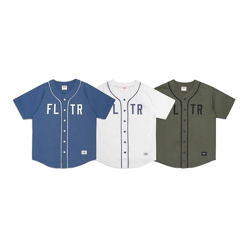 Filter017 FLTR 棒球衫 - 男装衬衫 - 棉．麻 