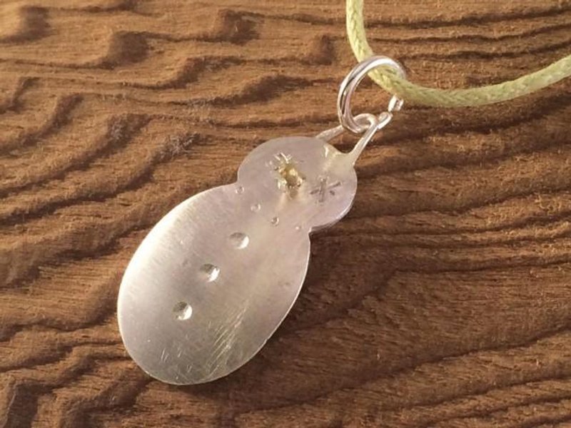 雪だるま☆SV Necklace - 项链 - 其他金属 银色