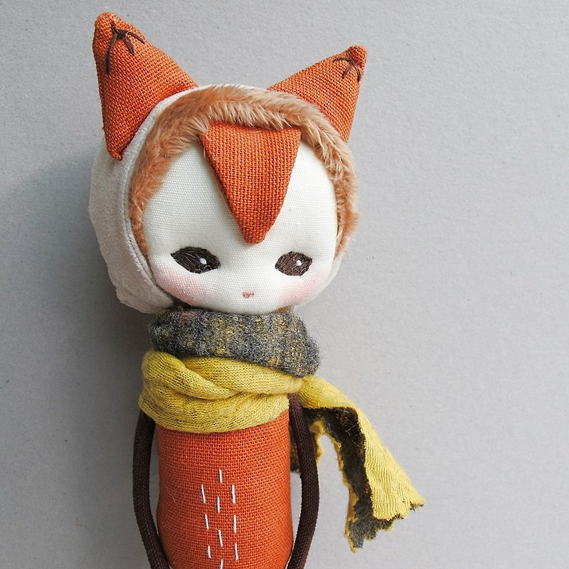 小狐狸精灵A3 - 玩偶/公仔 - 棉．麻 橘色