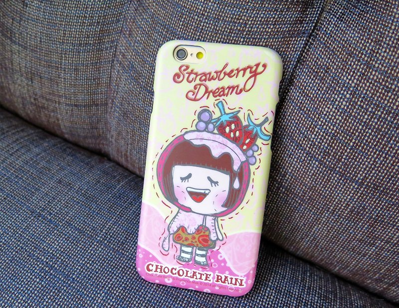 iPhone 6/6s Chocolate Rain 超薄贴身,双面印制,手机壳,手机套 - 手机壳/手机套 - 塑料 粉红色