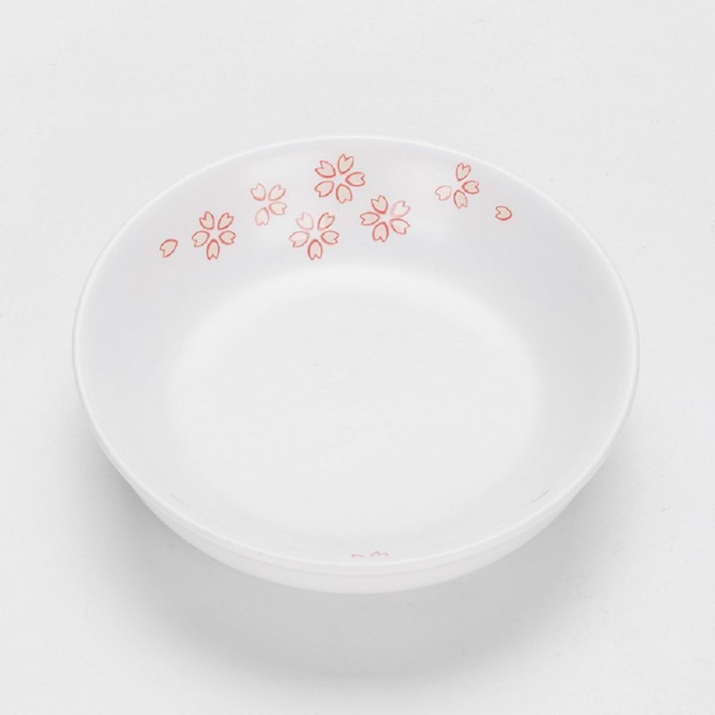 diseno Living 陶瓷鼠尾草/圣木/线香燃烧碟 - 圆形樱花白色 - 香薰/精油/线香 - 其他材质 白色