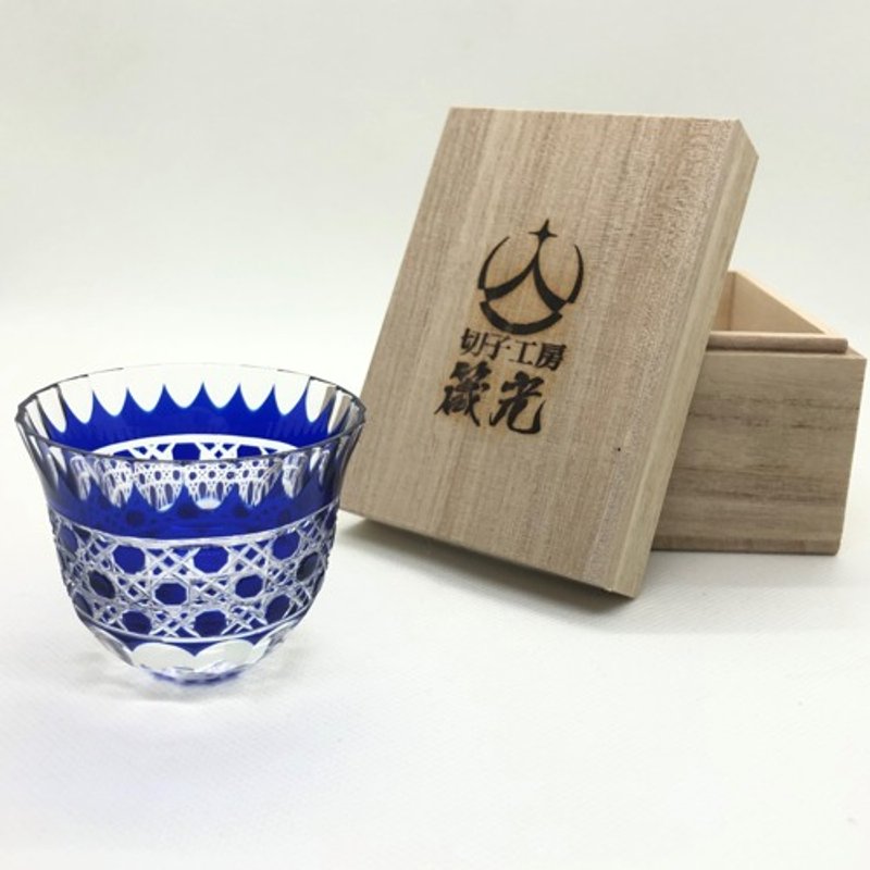 Guinomi、八角篮眼和玳瑁 - 茶具/茶杯 - 玻璃 