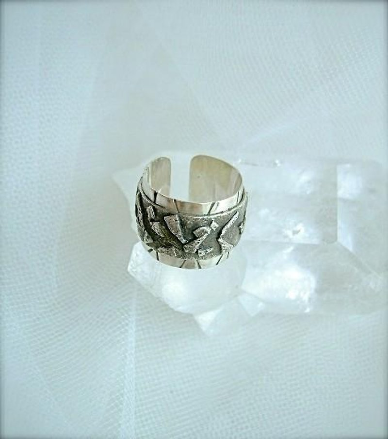 マニッシュ・リング - 戒指 - 银 银色