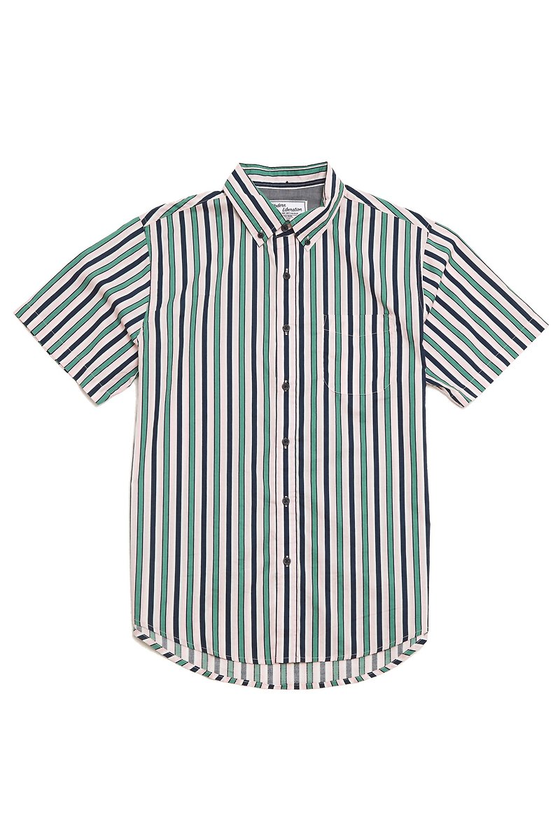 Vintage Stripe Shirt 复古条纹衬衫 - 男装衬衫 - 棉．麻 