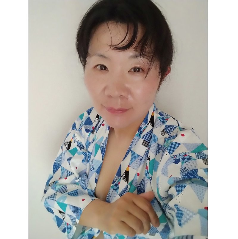 台湾東部地震・売上の一部を寄付【日本製・手縫い】和風 和装 着物 羽織 ジャケット ガウン シャツ ポケット付き アウター UV対策 - 女装休闲/机能外套 - 棉．麻 白色