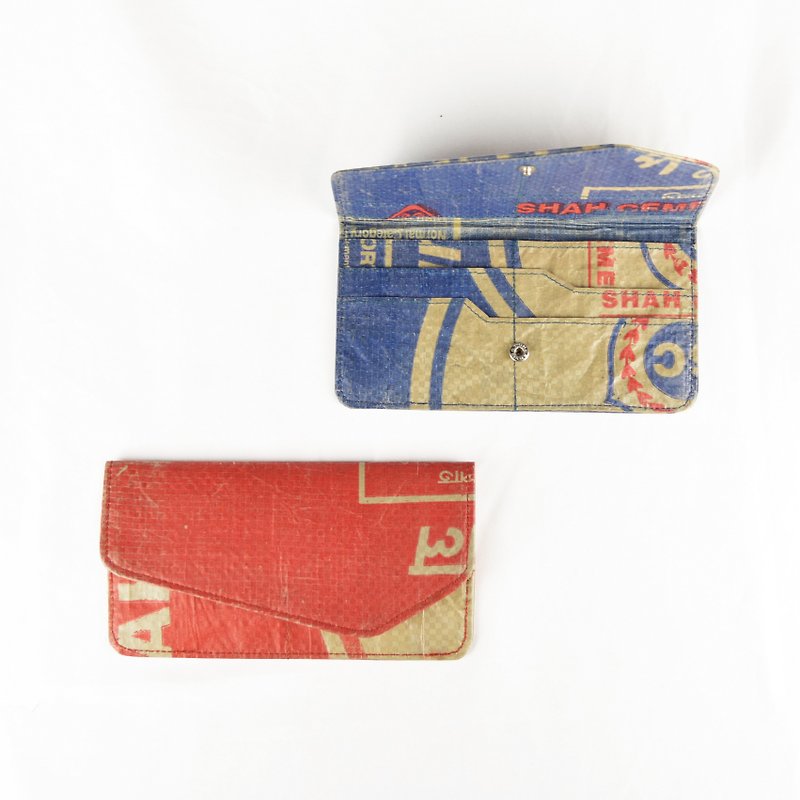 水泥袋信封长夹-公平贸易 - 皮夹/钱包 - 其他材质 多色