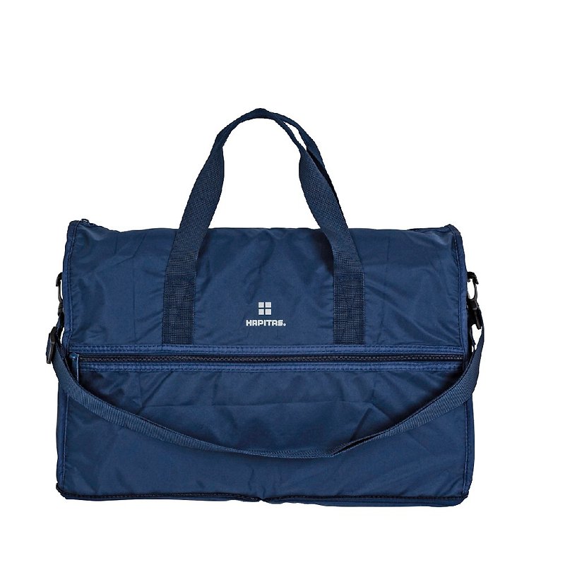 【HAPI+TAS】日本原厂授权 折叠旅行袋(大)-雾面深蓝 - 行李箱/行李箱保护套 - 聚酯纤维 蓝色