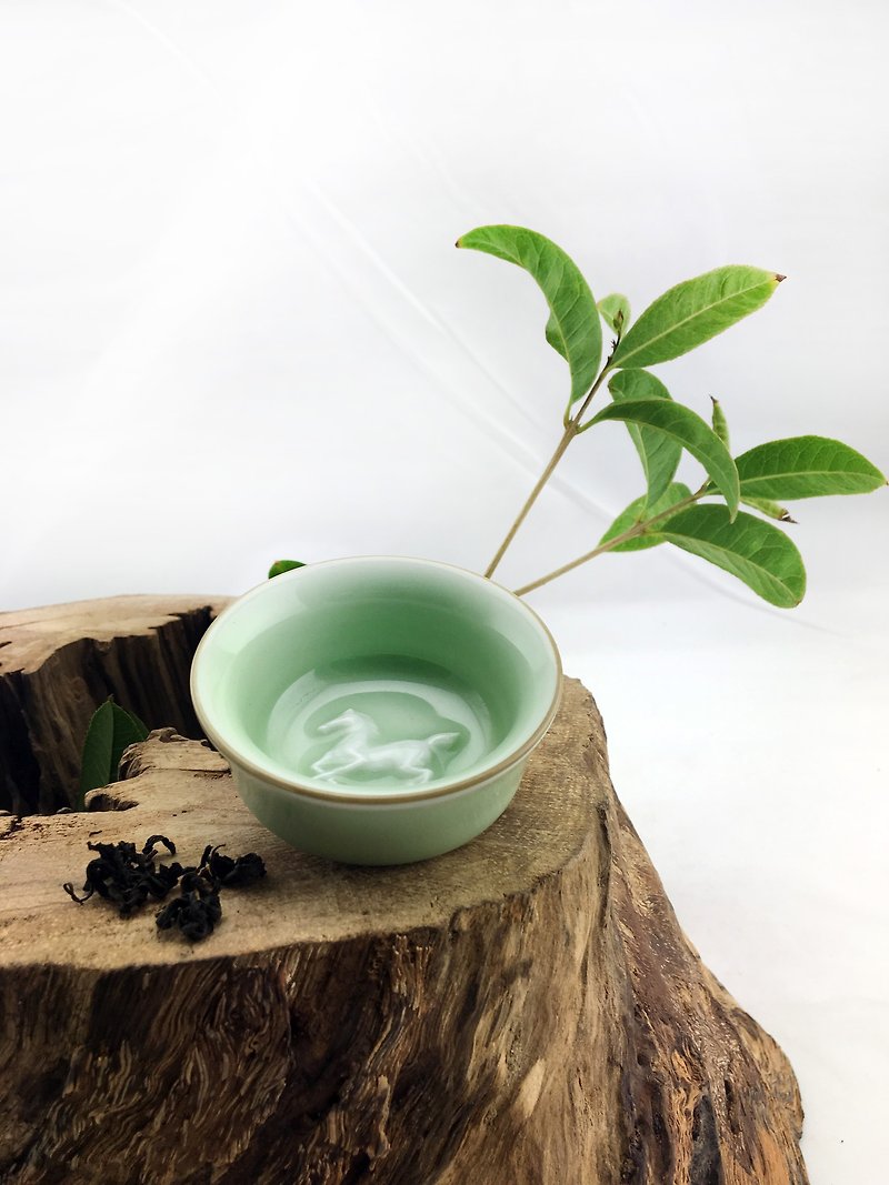 CereiZ生活品味・骏马杯 - 茶具/茶杯 - 陶 绿色