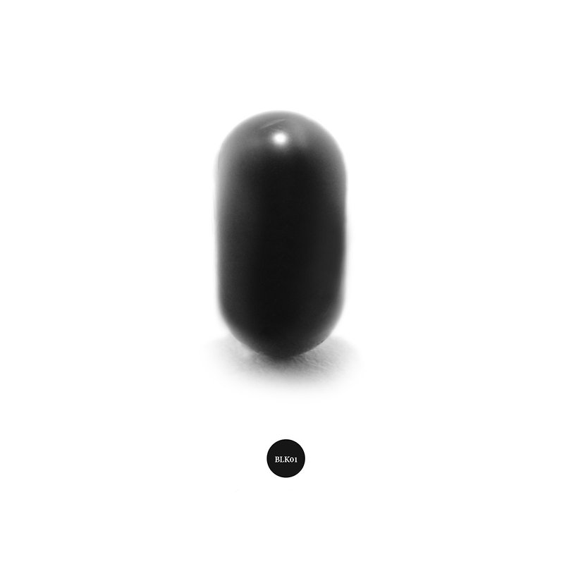 niconico 珠子编号 BLK01 - 手链/手环 - 玻璃 黑色