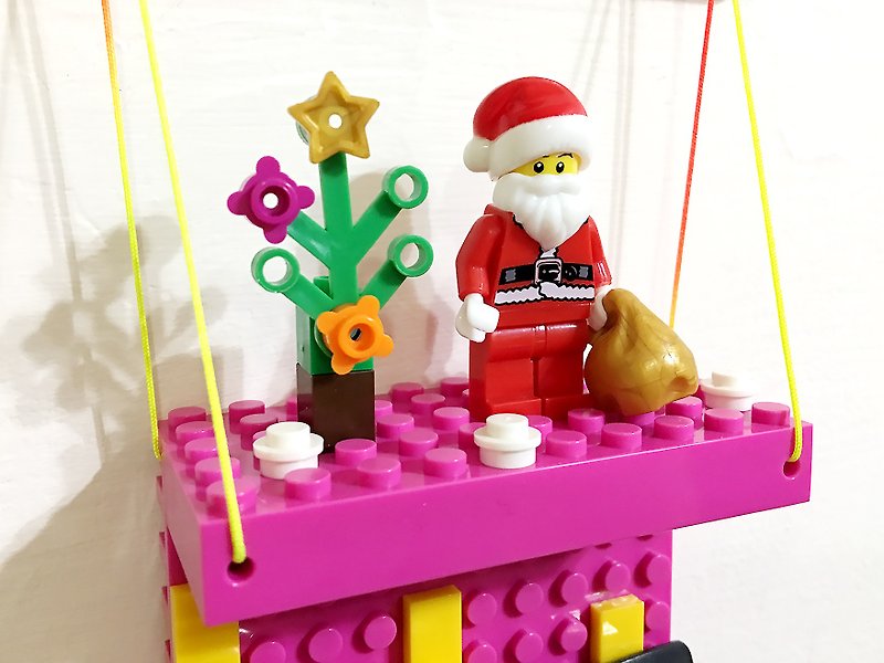 【圣诞礼盒】圣诞老公公酷勾组 交换礼物 耶诞可爱惊喜 兼容LEGO - 其他 - 塑料 多色