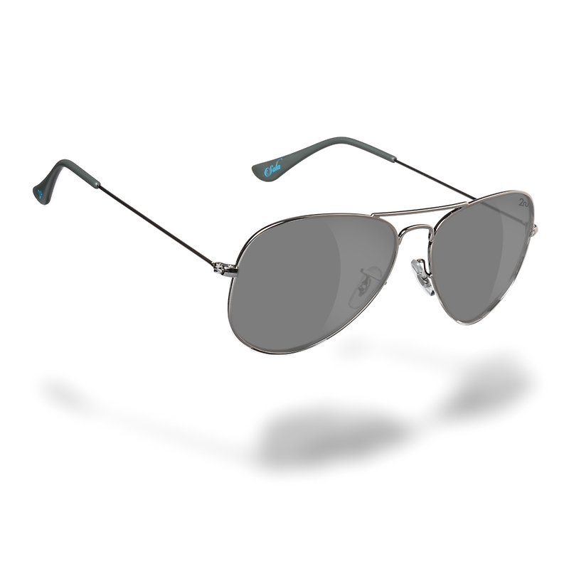 SOLA - 灰色偏光太阳眼镜 - 墨镜 - 其他金属 灰色