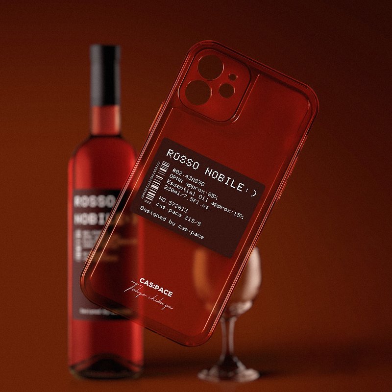 红酒派对香氛手機殼 殼空間 原創 - 手机壳/手机套 - 硅胶 