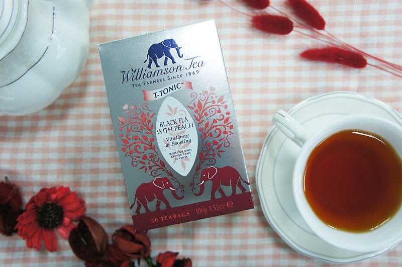 【即期品特价】蜜桃红茶 / 热封式茶包系列 - 茶 - 新鲜食材 粉红色