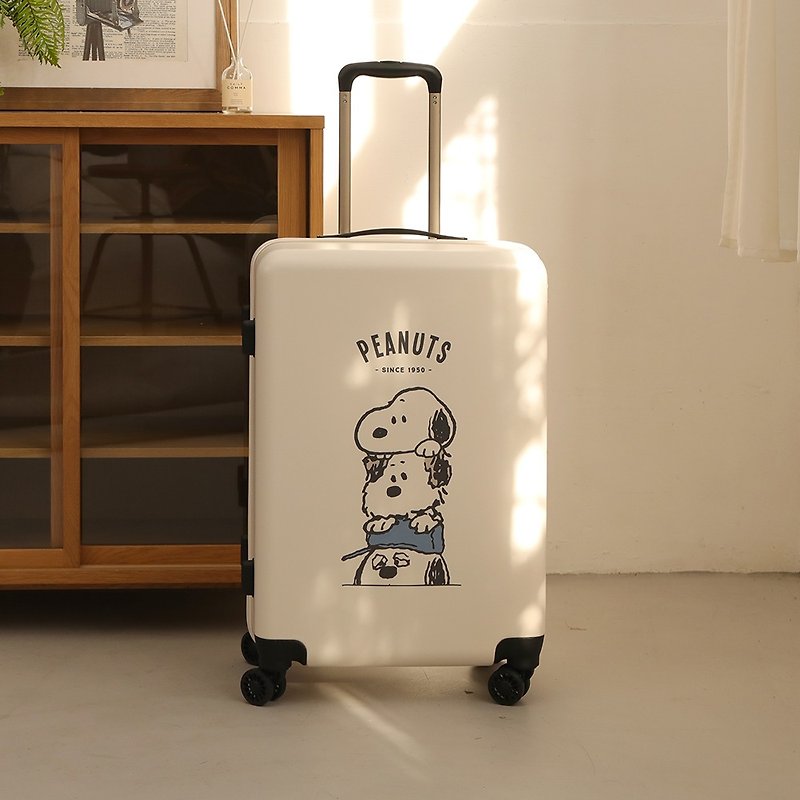 Peanuts史努比行李箱 手足24寸- Snoopy 正版授权 旅行箱 行李箱 - 行李箱/行李箱保护套 - 其他材质 多色