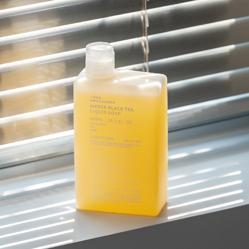 琥珀红玉沐浴液态皂 600ml - 沐浴用品 - 塑料 透明