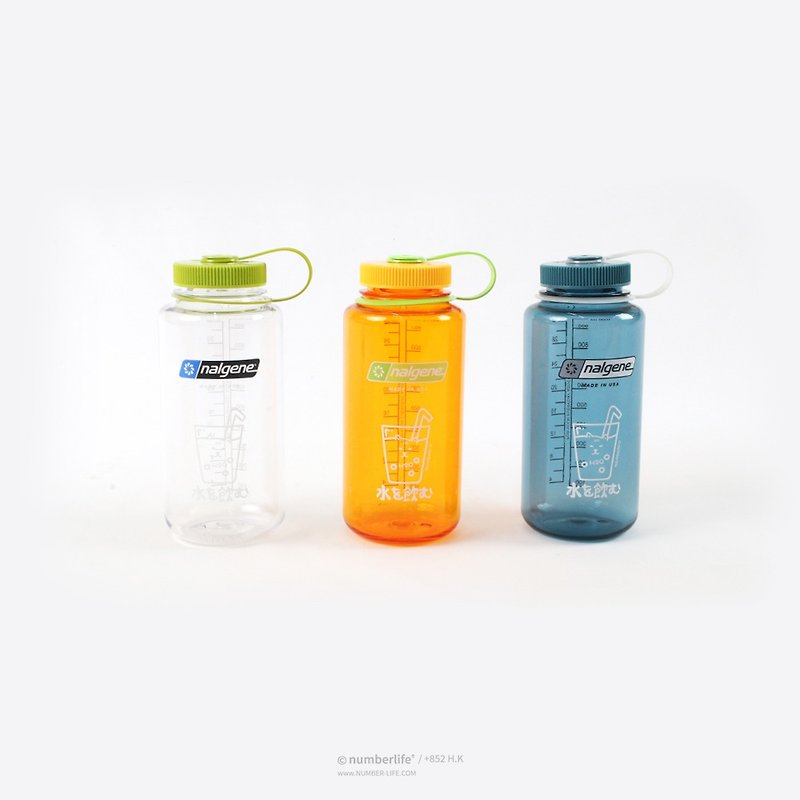 香港品牌 Nalgene联名 猫株式会社 宽口水壶 水樽 水瓶 多喝水 - 水壶/水瓶 - 塑料 多色