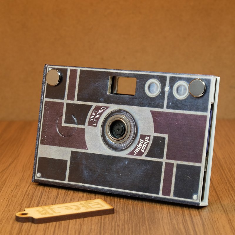 Paper Shoot 纸可拍 环保 纸相机 复古相机 1930 - 相机 - 纸 银色