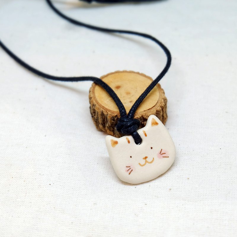 Cat's necklace - 项链 - 陶 