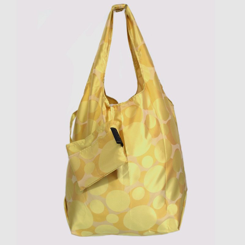 【防水・撥水エコバッグ】Umbrella cloth bag バブル - 其他 - 聚酯纤维 黄色