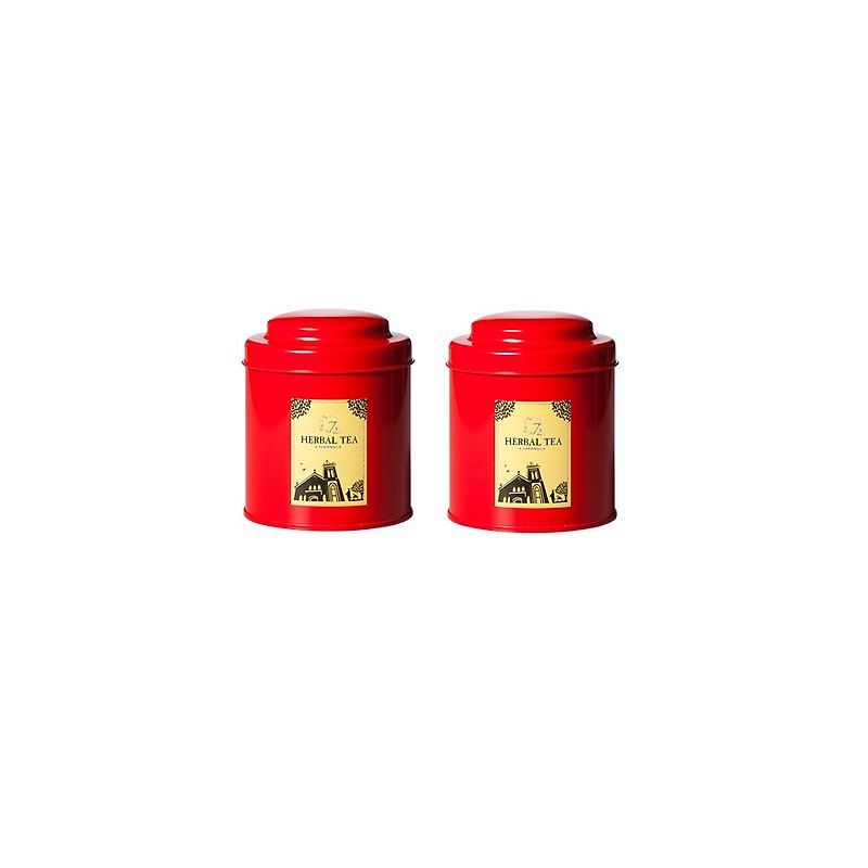  青草润喉香茶小罐2入组 - 茶 - 植物．花 红色