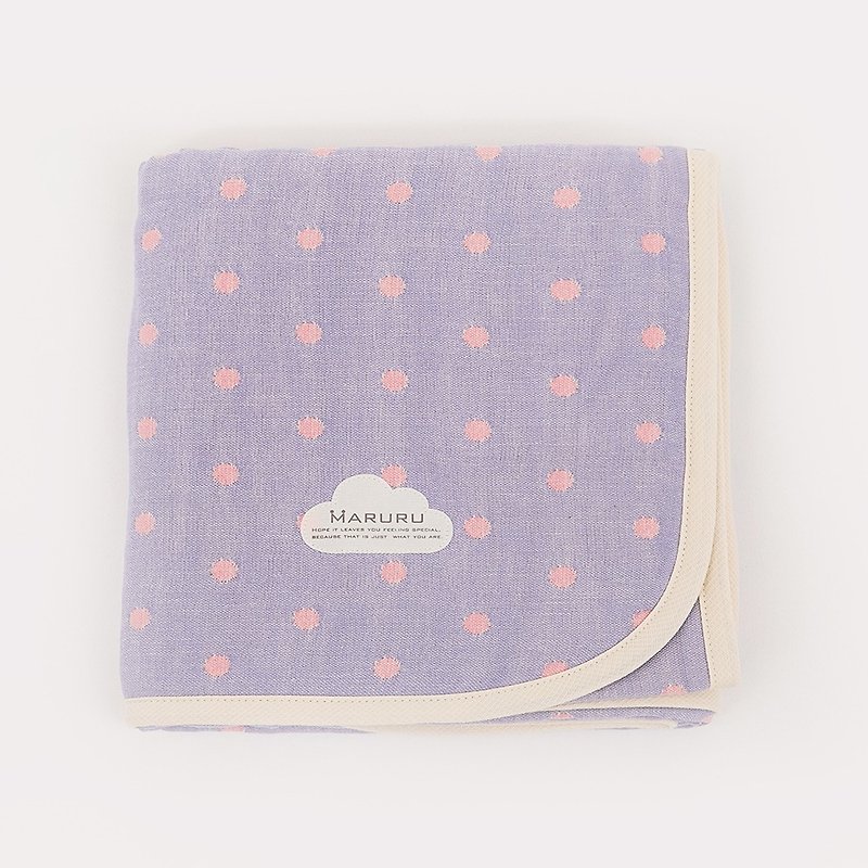 日本制五层纱被-莓果协奏曲 (S/M/L) 【婴儿棉被/儿童四季被子】 - 婴儿床上用品 - 棉．麻 紫色