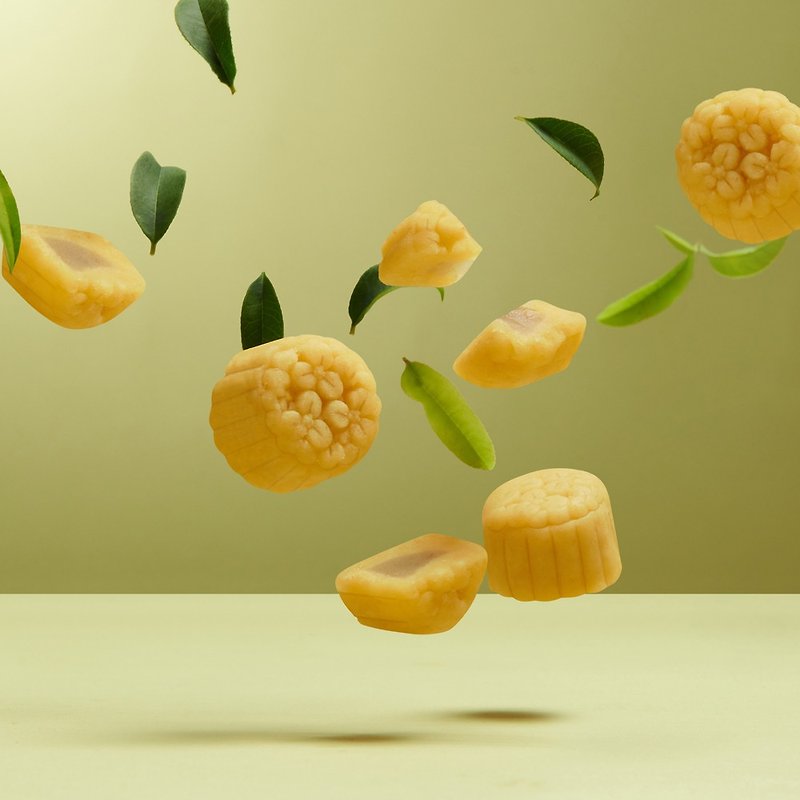 【端午绿豆糕礼盒】羽藏冰豆糕-苗栗桂花 (奶素可食用) - 蛋糕/甜点 - 新鲜食材 