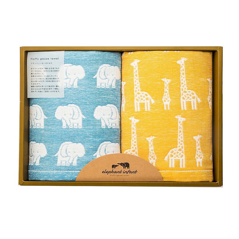 JOGAN日本成愿毛巾 elephant infant 象宝贝系列 礼盒组 - 其他 - 棉．麻 
