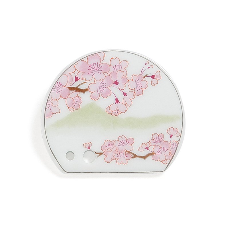 日本【松荣堂】瓷香台 Cherry Blossoms / Hanasaki 樱花 - 香薰/精油/线香 - 瓷 