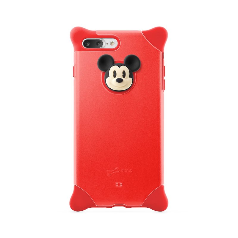 Bone / iPhone 8 Plus / 7 Plus 泡泡保护套 手机壳 - 米奇 - 手机壳/手机套 - 硅胶 红色